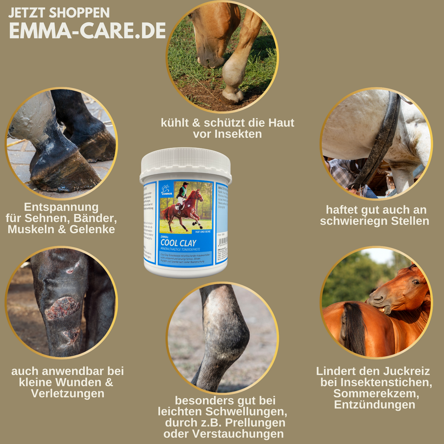 Tonerde Paste Pferd, dopingfrei, essigsaure Tonerde 1,5 Kg