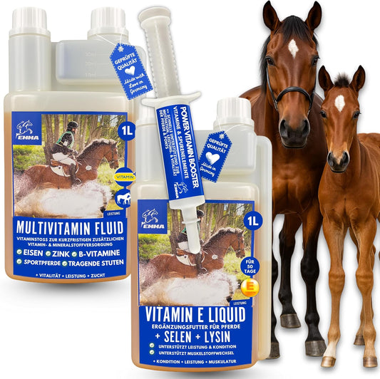 Power fürs Pferd, SPARSET,  Multivitamin plus Zink, Vitamin E + Vitamin Power BOOSTER