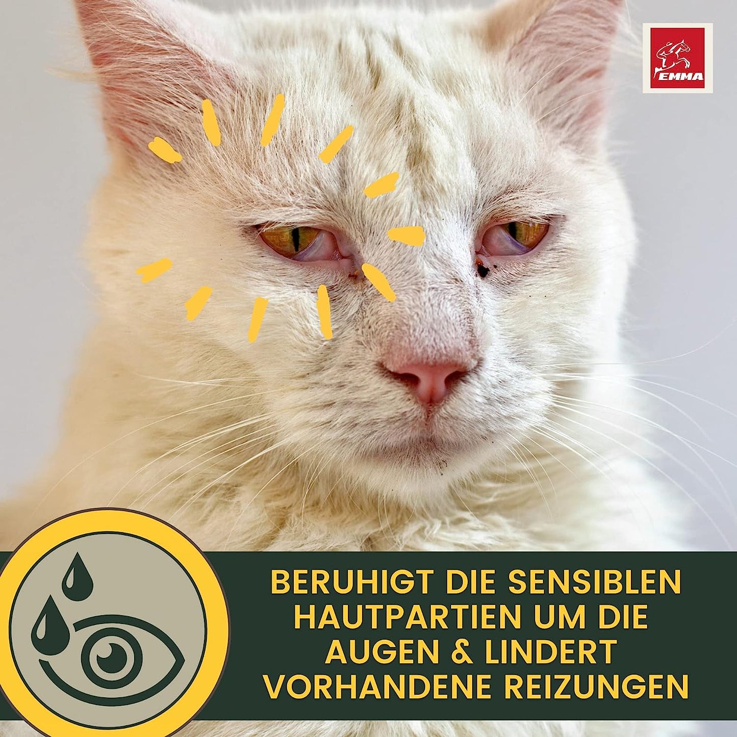 Augenreiniger I Augen-Pflege für Katzen I mild & schonend 100ml