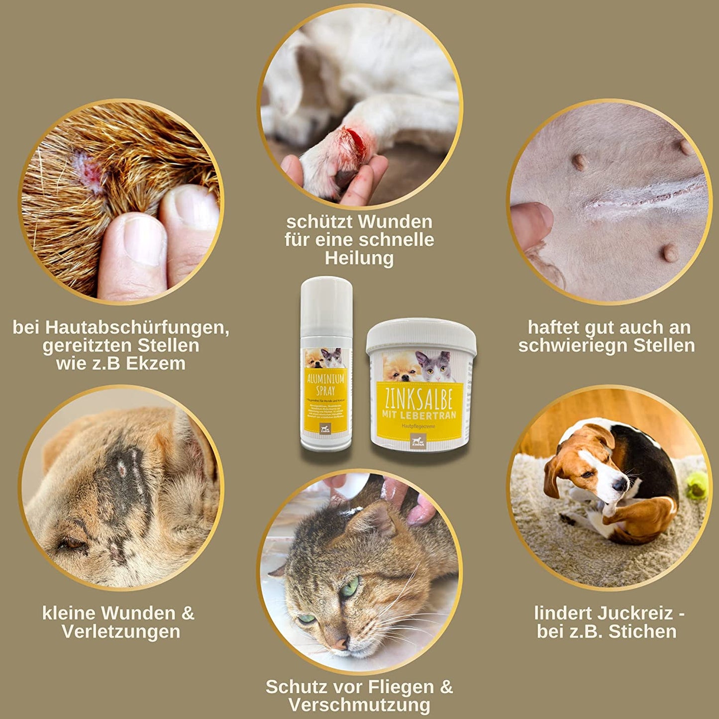 Erste_Hilfe_Set_Hunde_Silberspray_Lebertran_Zinksalbe_Wundspray_Salbe_Wundschutz_Haustier_Silber_Spray_Wundheilung_Wundsalbe_Wunddesinfektion_Sprühpflaster_Hunde