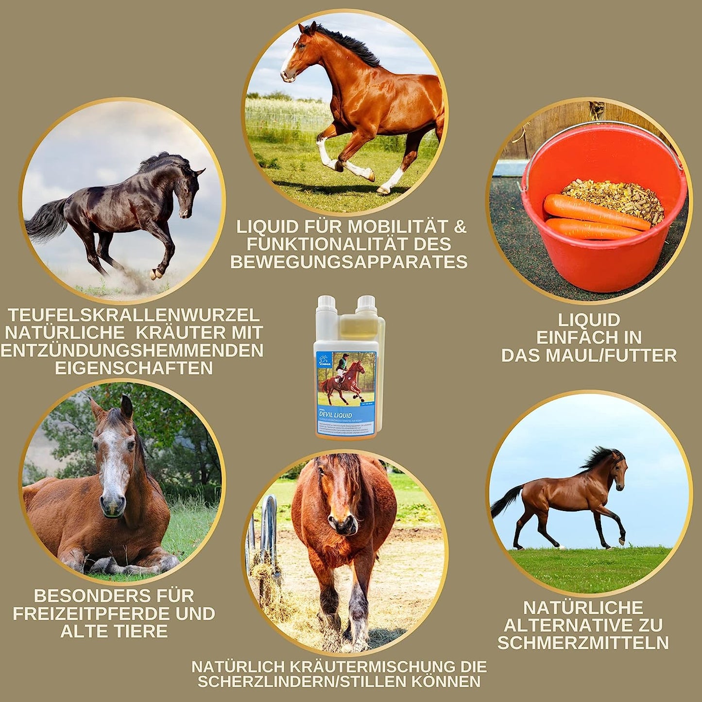EMMA Devil Liquid  Teufelskralle Pferd 1L Gelenk Liquid mit natürlicher Teufelkralle für Pferde I Pferde Liquid Gelenk für Stärkung & Regeneration & Unterstützung Bewegungsapparat I Gelenk Futter Mittel auch Senioren5.jpg