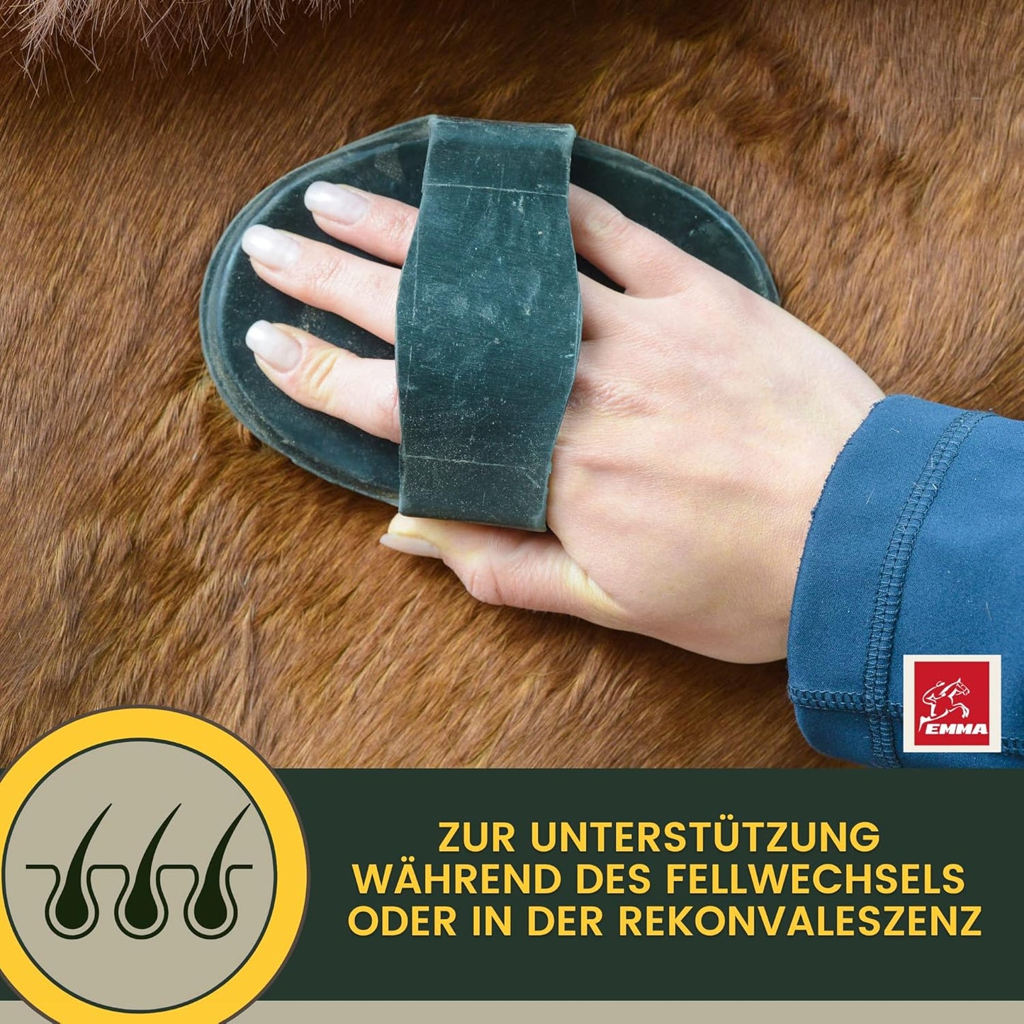 Multivitamin fürs Pferd – Immunsystem, Vitalität & Energie – Hochdosiert – 1L 30 ml – EMMA – zur Pflege & täglichen Versorgung – EMMA Care