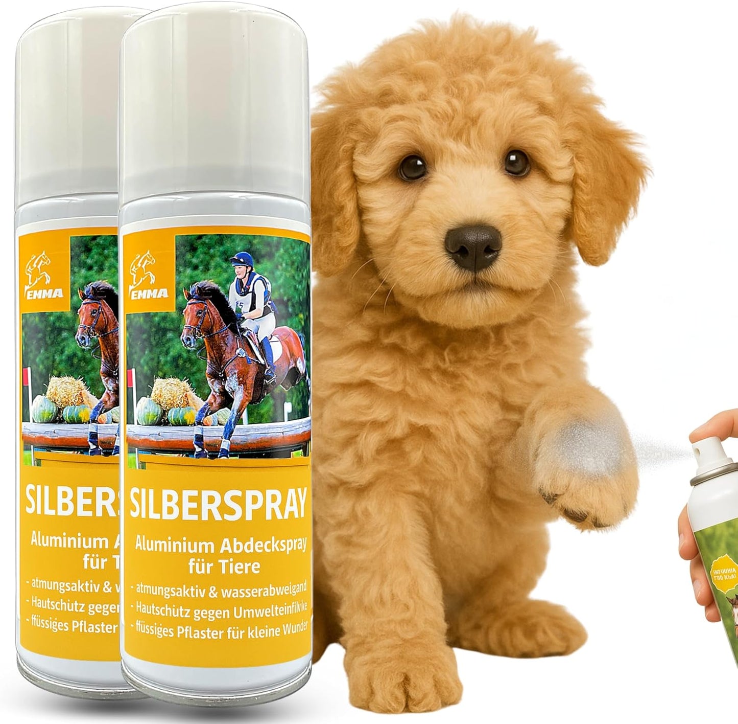 Silberspray für Tiere - Set