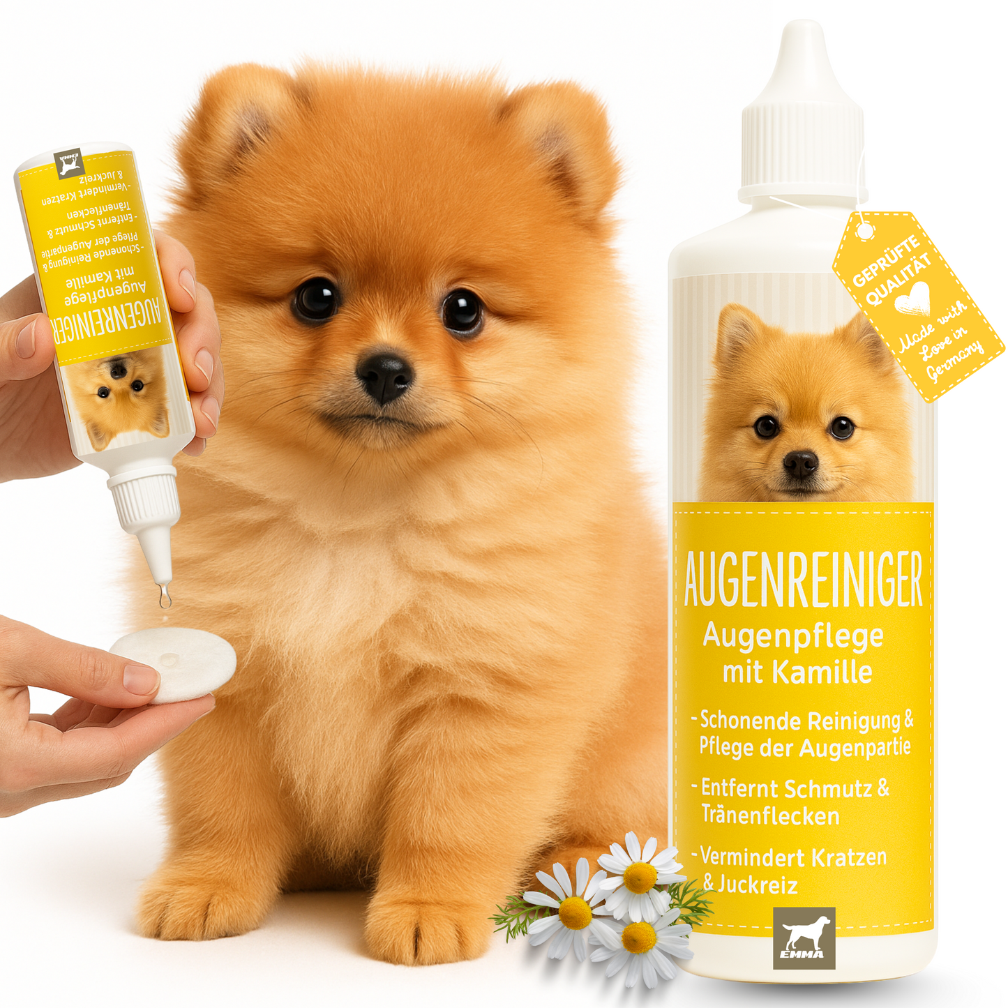 Augenreiniger I Augen-Pflege für Hunde I mild & schonend 100ml