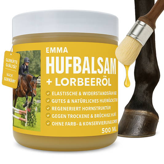 Huffett mit Lorbeeröl für gesunde Hufe 500ml