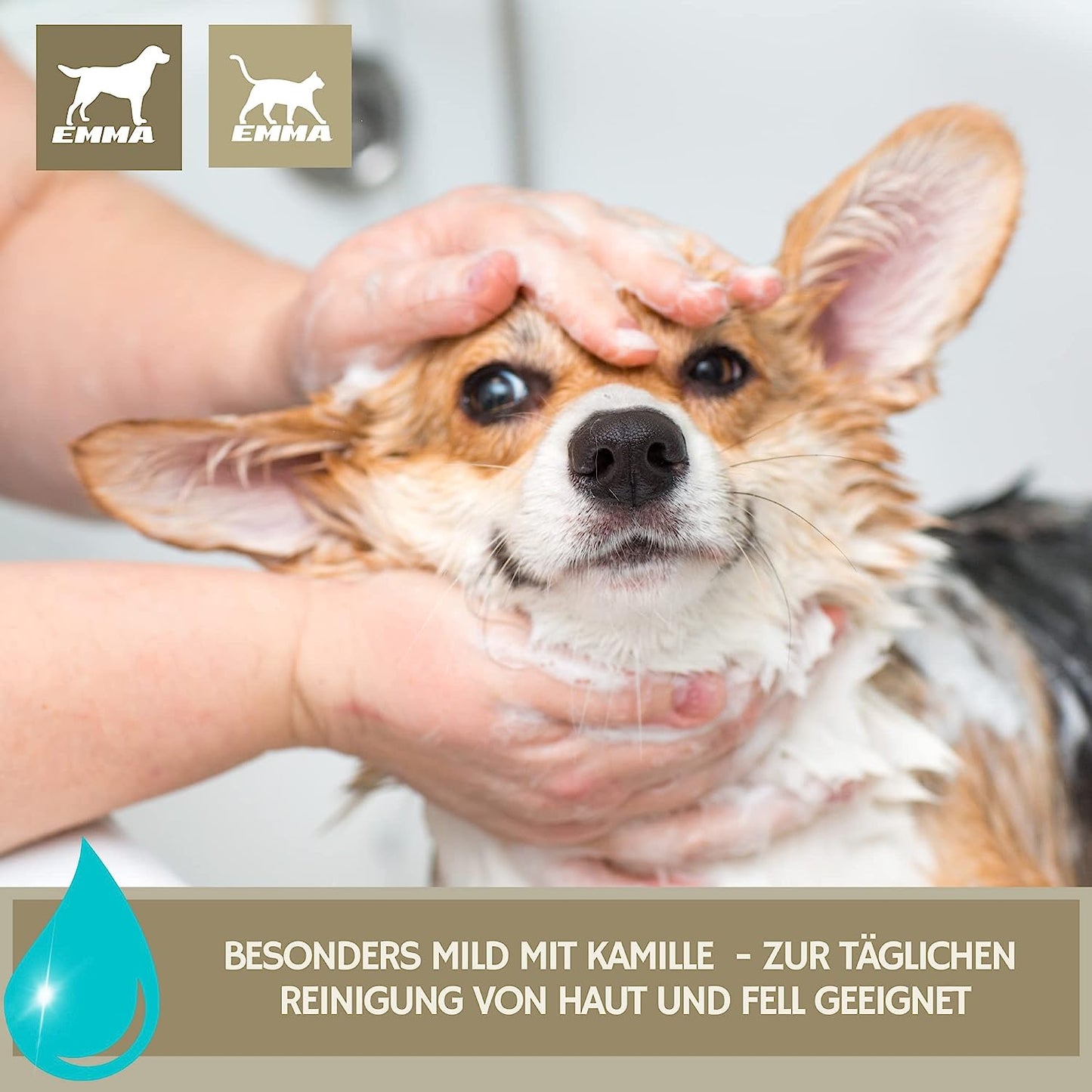 Teebaumöl Shampoo, Fellpflege für Hunde & Katzen 250 ml