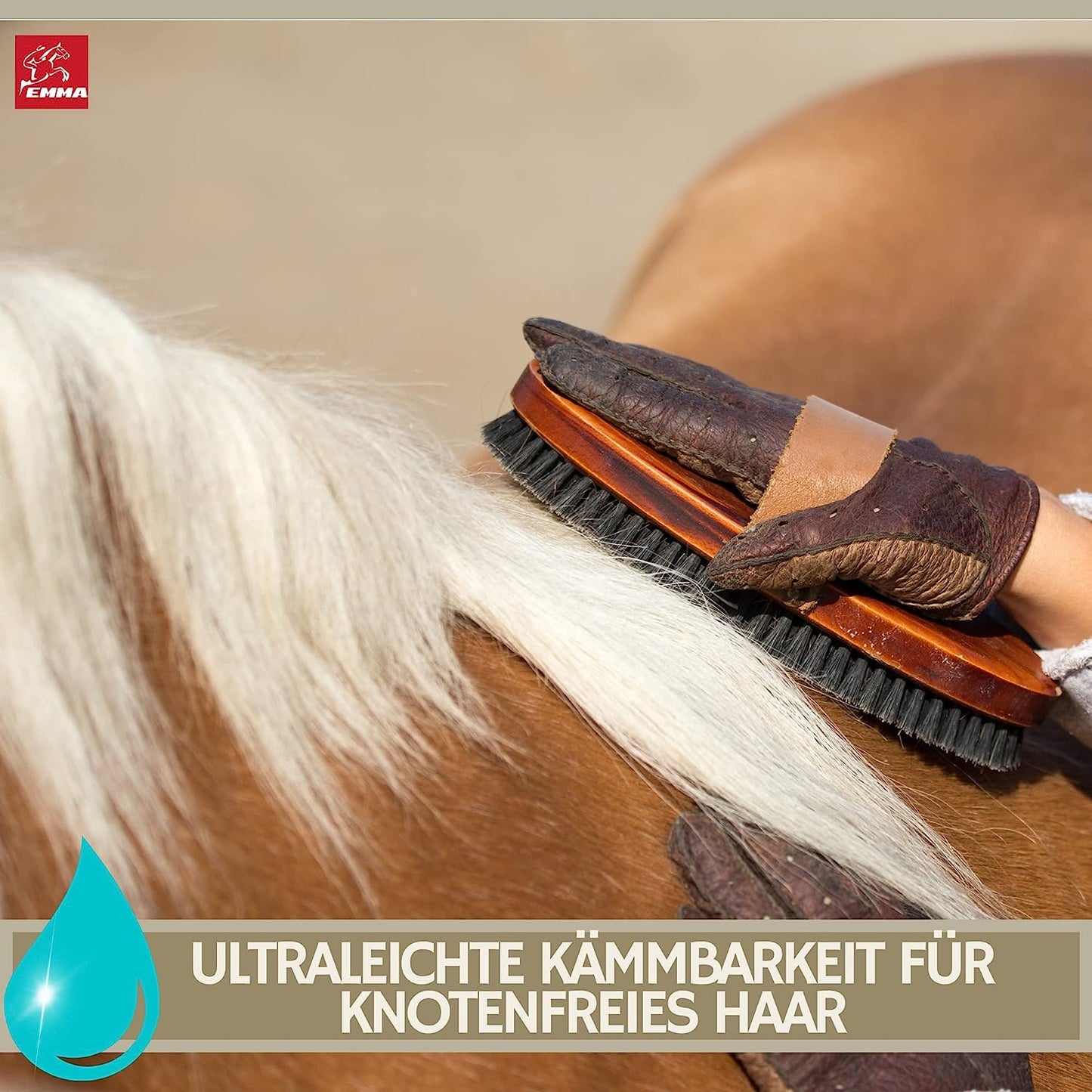 SPARPAKET, Haut & Haare, Leinöl 2,5 Liter,  Teebaumöl Shampoo, Mähnenspray 2,5 L fürs Pferd