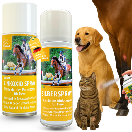 Erste Hilfe Set für Pferde I Silberspray + Zinkspray 2*200ml