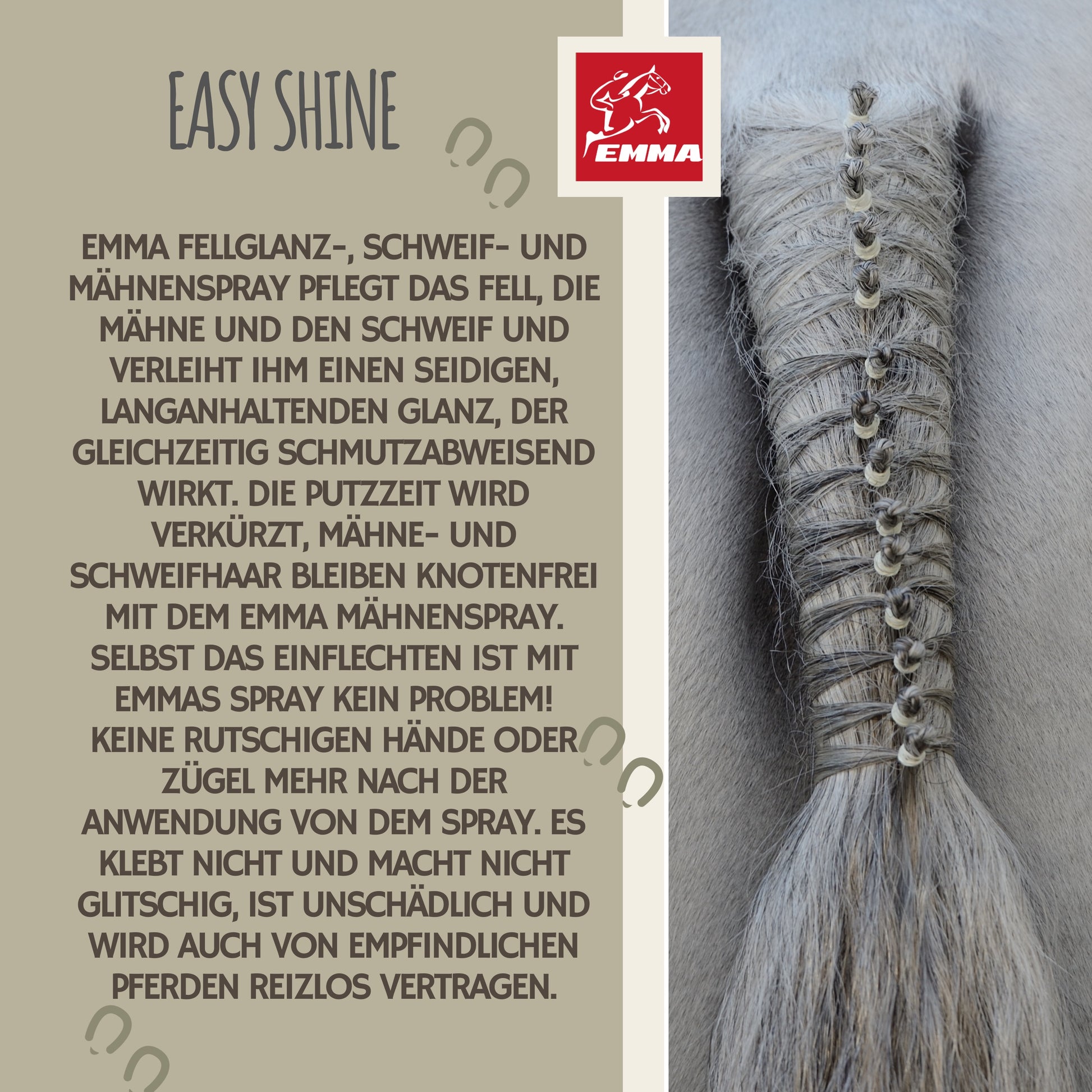 Schweifspray Mähnenspray Glanzspray 500ml