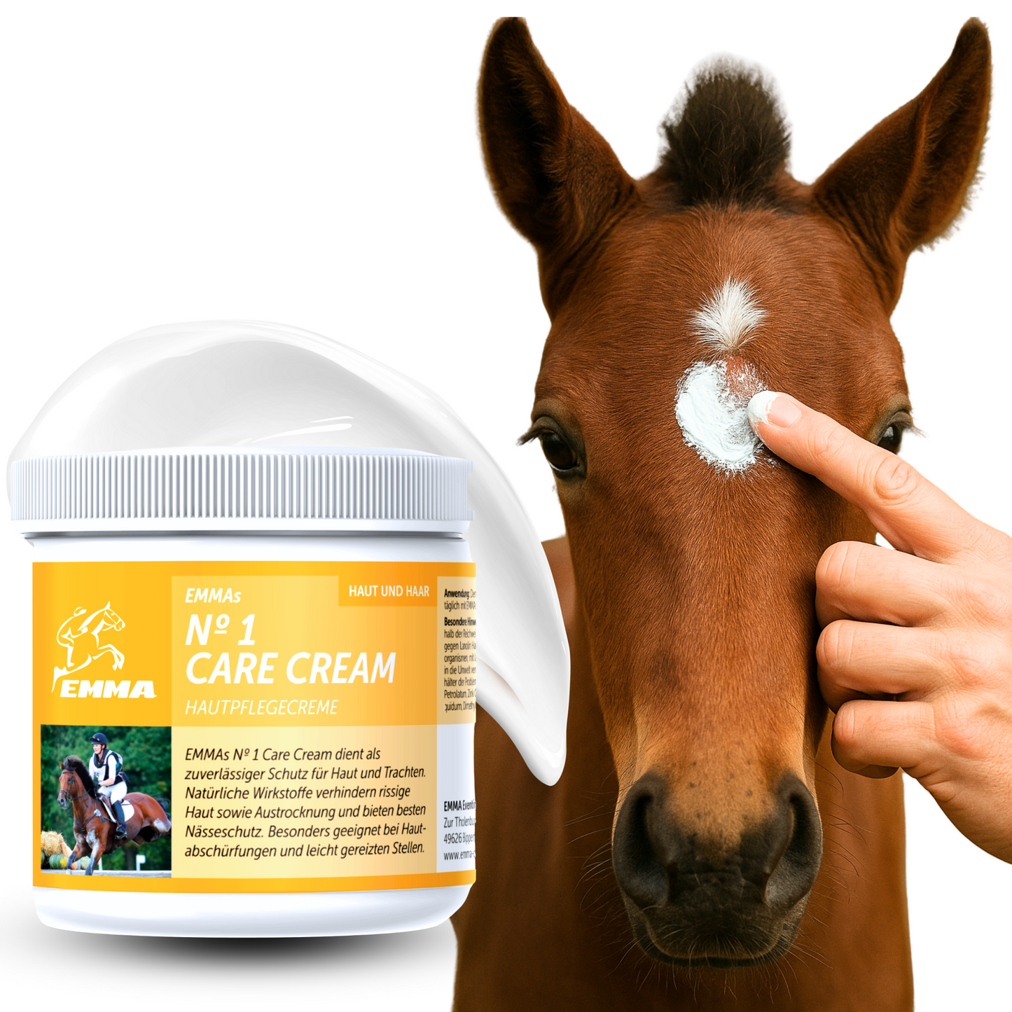 Zinksalbe für Pferd & Hunde, Zinkpaste bei Hautreizung,  250ml