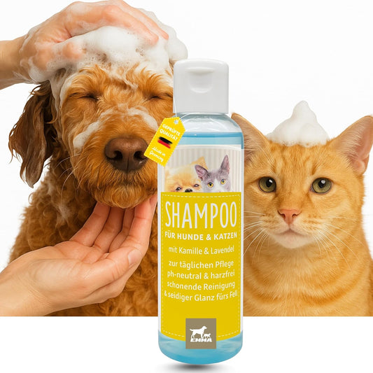 Shampoo für Hunde & Katzen I Pflege für das Fell mit Kamille 250ml