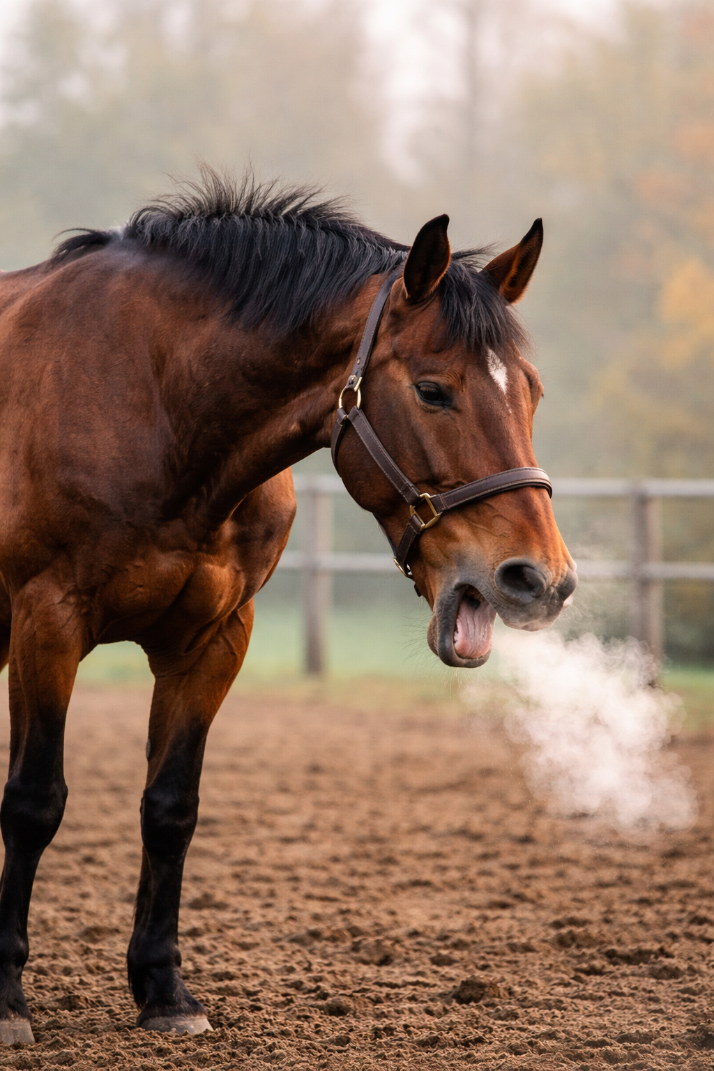 Husten beim Pferd: Ursachen, Symptome & natürliche Behandlung