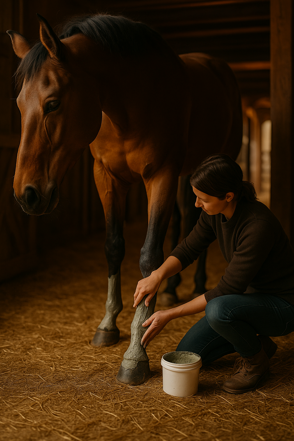 Natürliche Tonerde für Pferde: Abschwellend, kühlend & regenerierend | EMMA