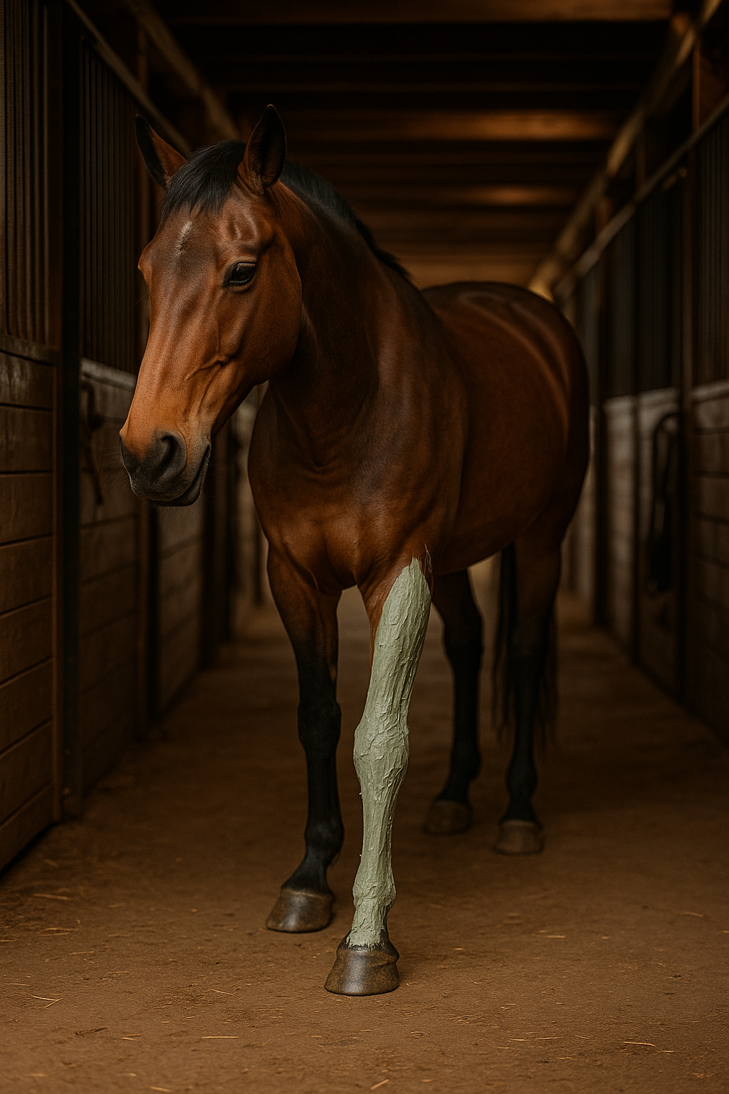 Tonerde mir Arnika bei angelaufenen Beinen