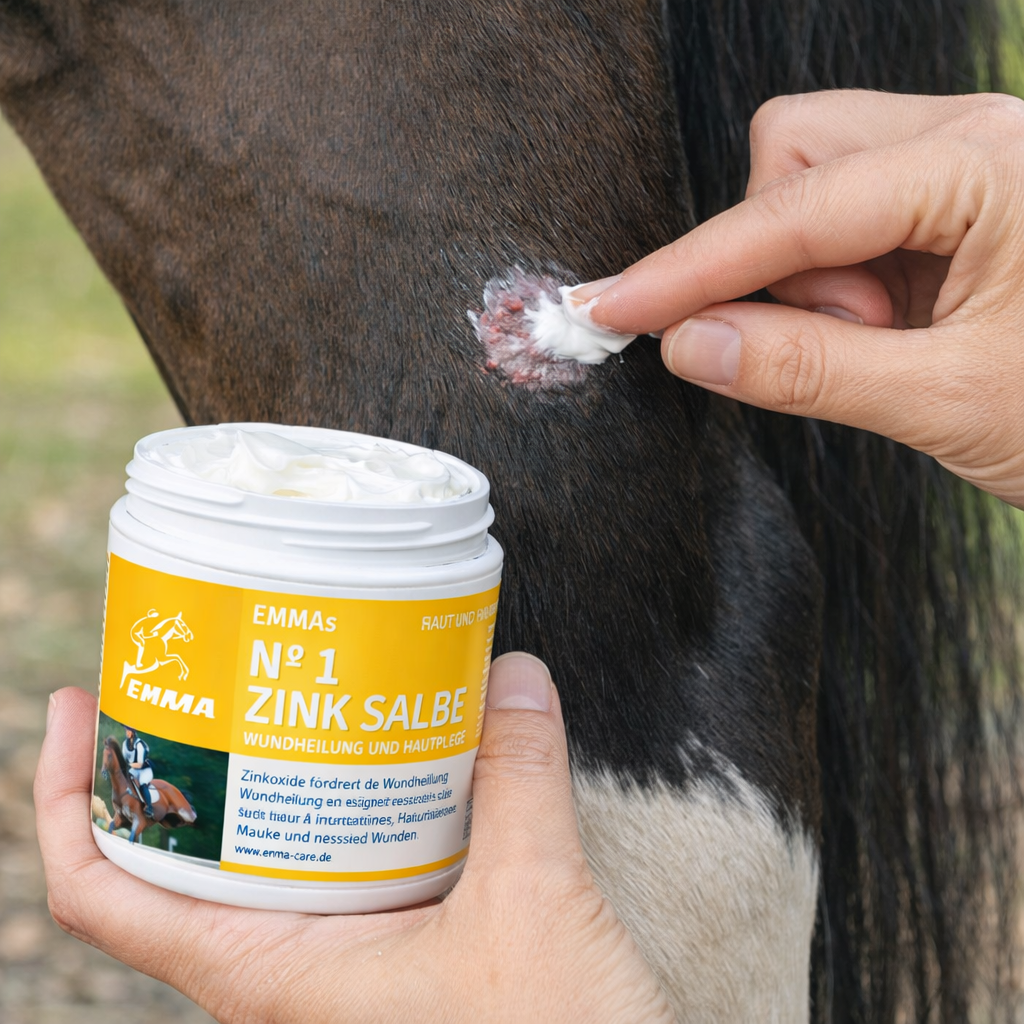 Zinksalbe für Pferde – Wundheilung & Hautpflege richtig anwenden | EMMA CARE