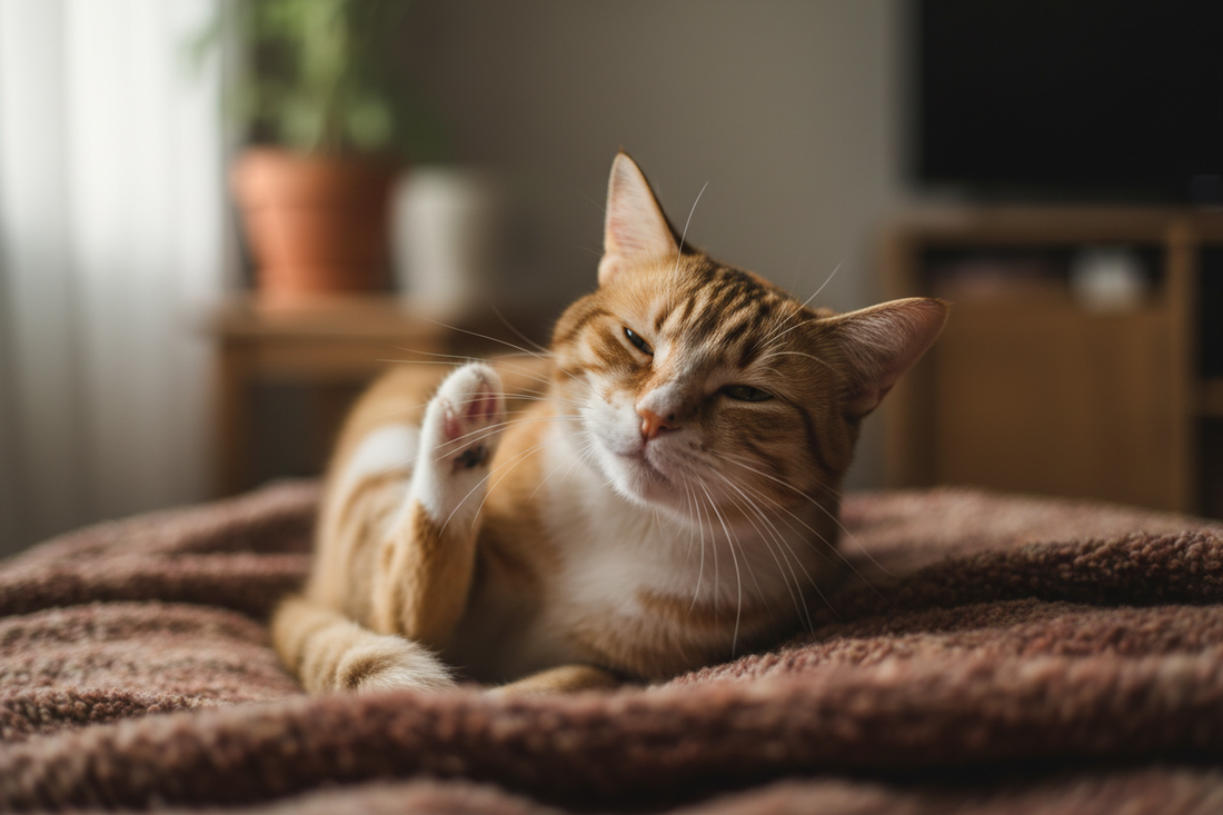 Katze kratzt sich ständig – Ursachen & natürliche Hilfe