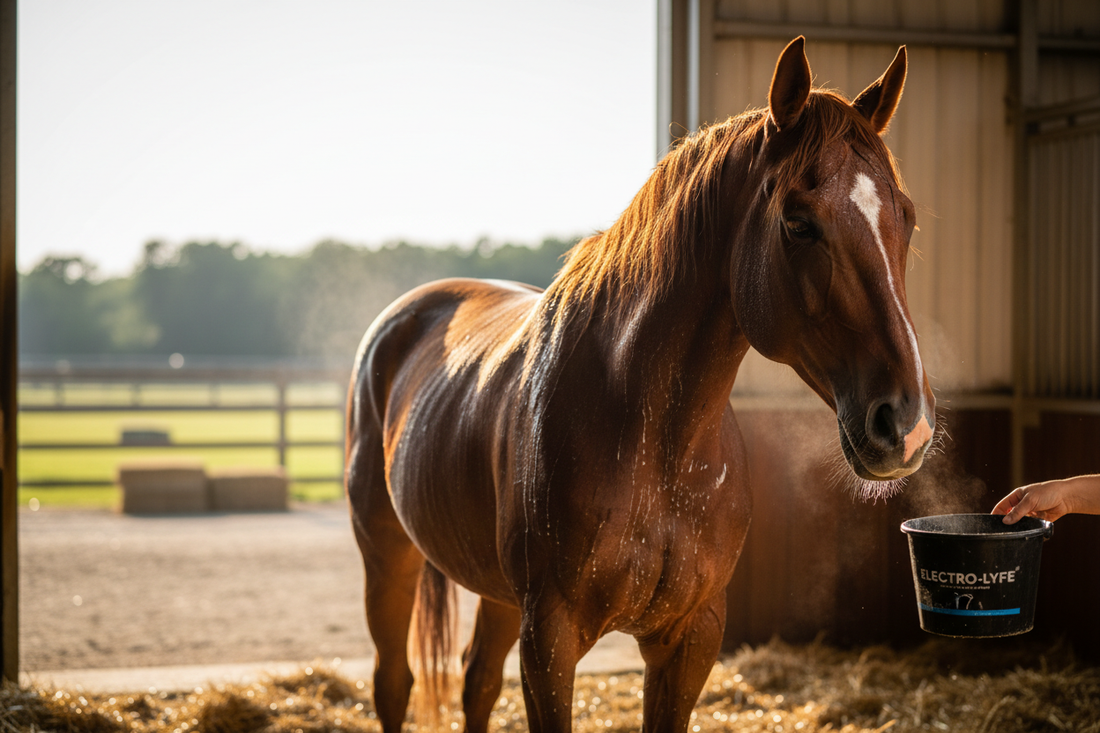 Elektrolyte für Pferde – Wann braucht dein Pferd Elektrolyte?