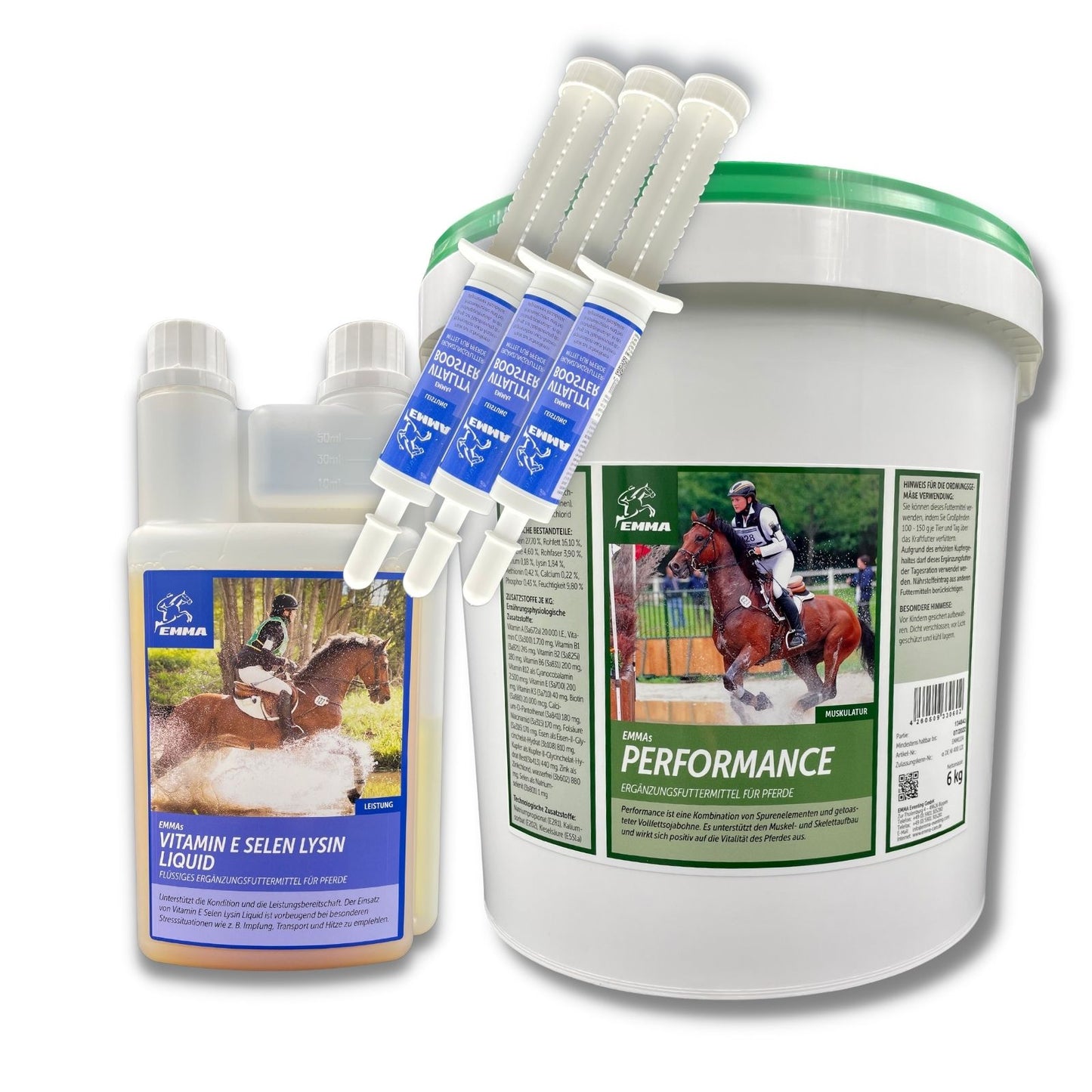 Aufbaufutter Aminosäuren Sojaschrot Vitamin-e-selen