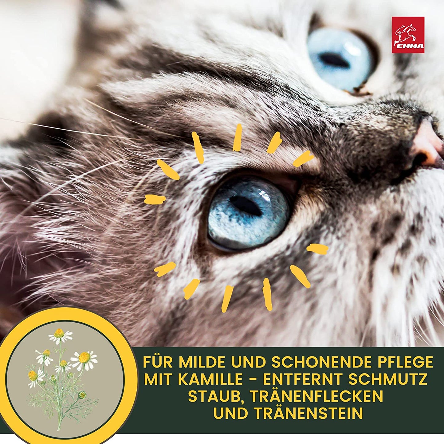 Augenreiniger I Augen-Pflege für Katzen I mild & schonend 100ml
