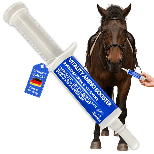 Aminosäuren & Vitamine für Pferde – Leistungs-Booster – Oralpaste – 1 Stk – EMMA