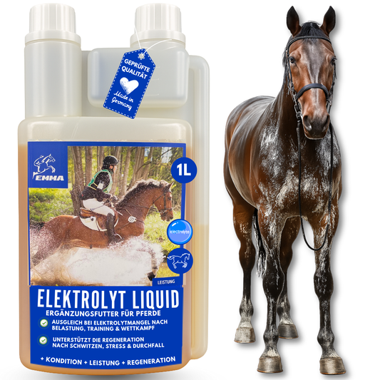 Elektrolyte fürs Pferd flüssig, Mineralien und Spurenelemente 1L