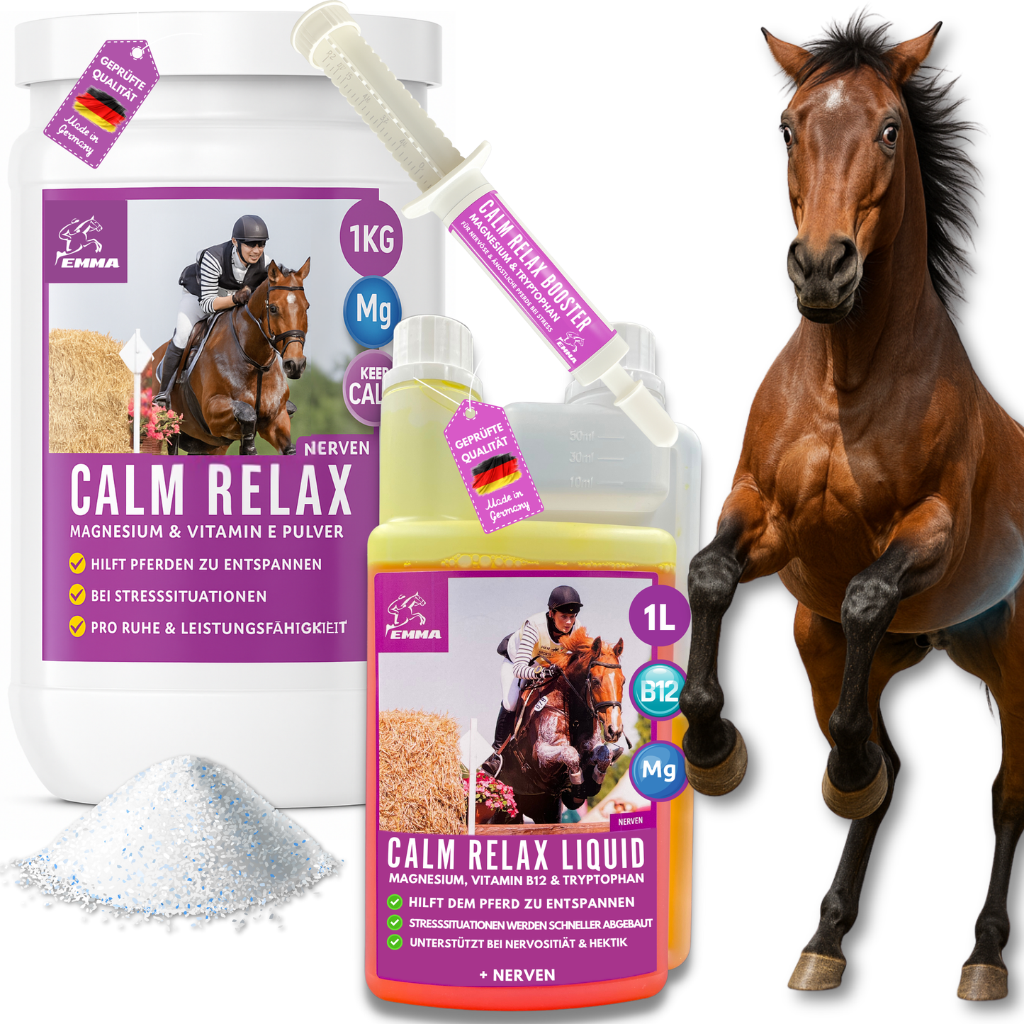 Ergänzungsfutter für nervöse Pferde- SPARSET