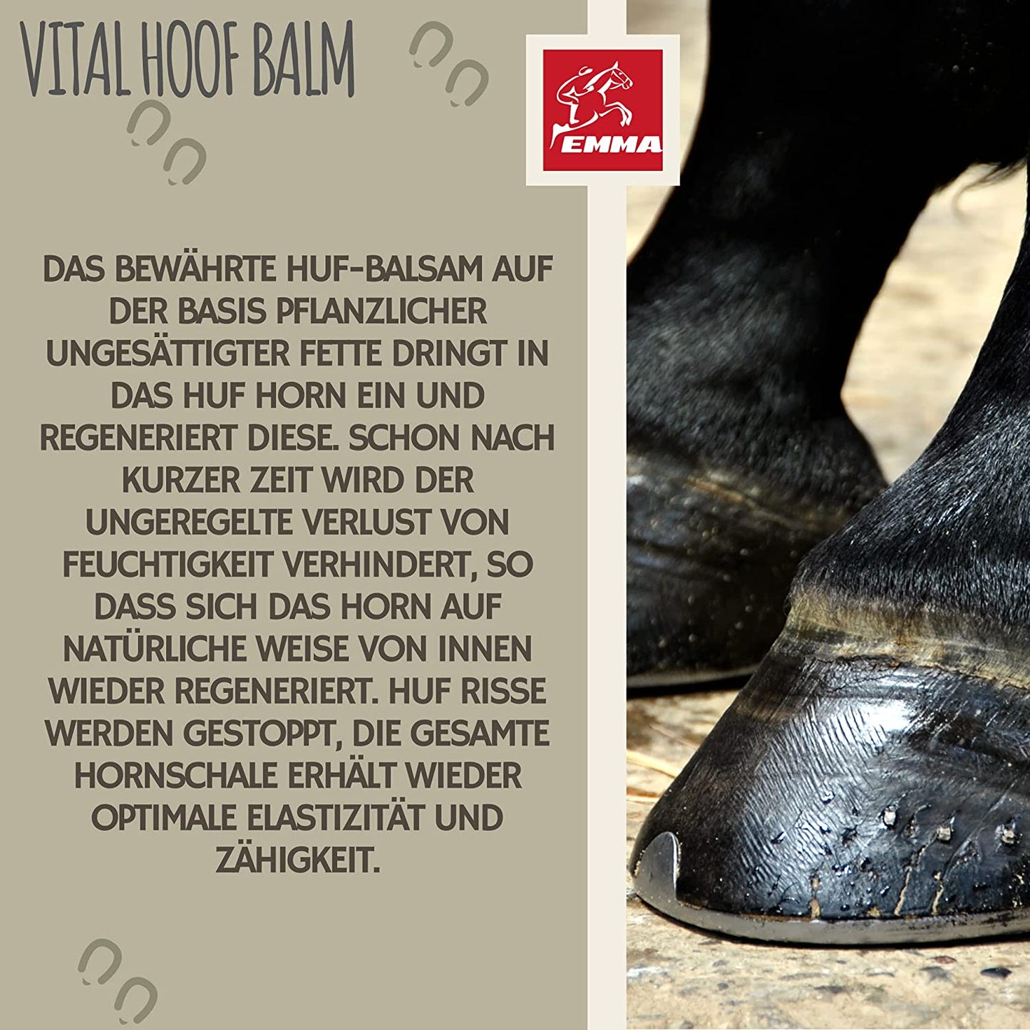 Hufoel-Pferde-mit-Pinsel-Strahlpflege-Hufbalsam-Erste-Hilfe-Set-Hufpflege-Huffett-Hufgel-Hornwachstum-Huffestiger-trockene-rissige-Hufe