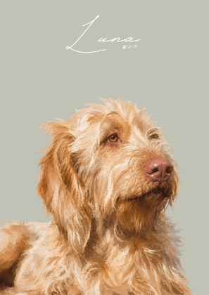 Personalisiertes Haustierportrait – Dein Lieblingsmoment als stilvolles Art Poster