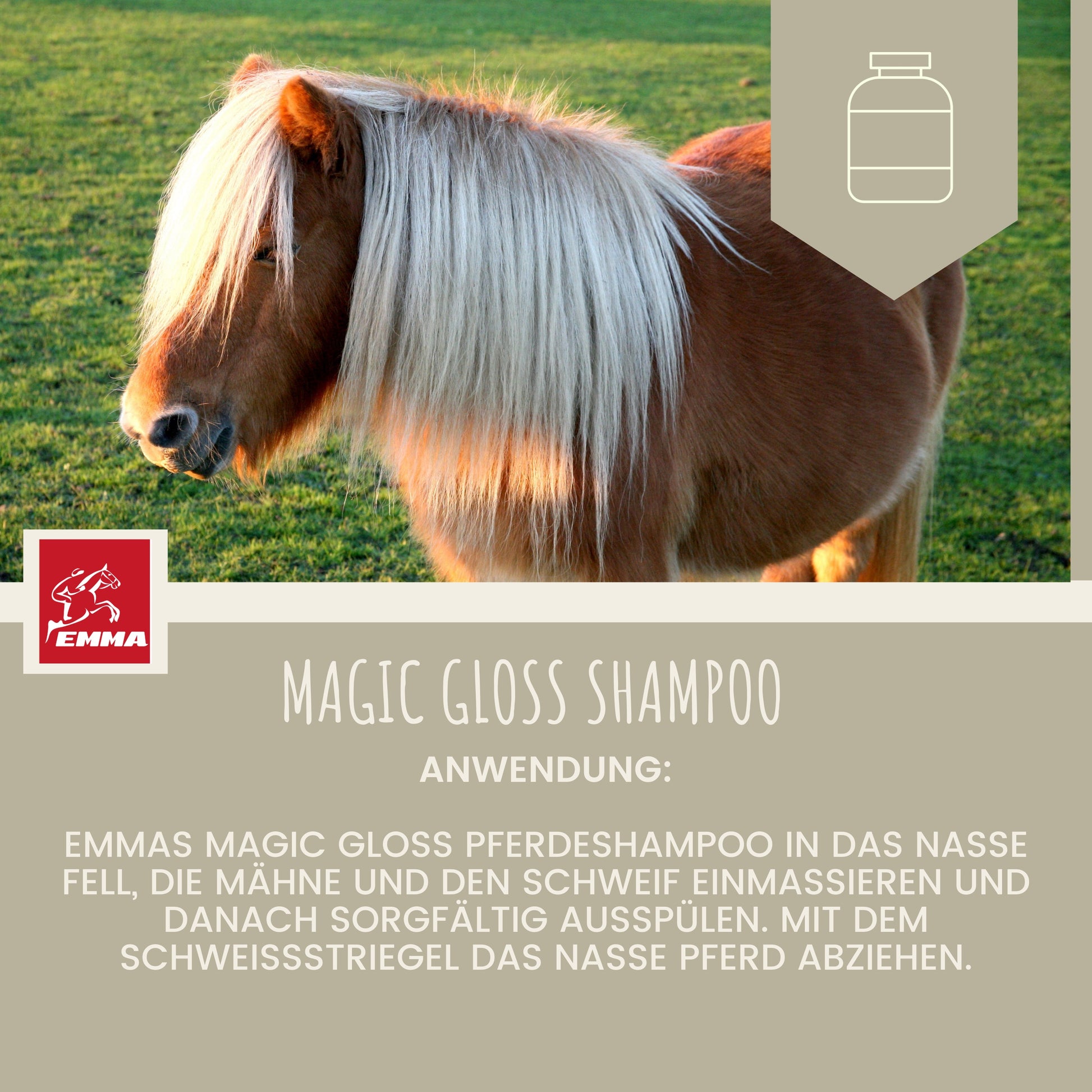 Pferdeshampoo Hundeshampoo sensitiv ph-neutral 2,5L