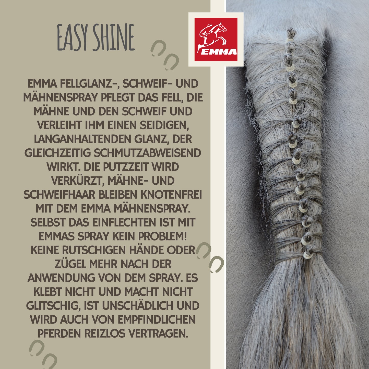 Schweifspray Mähnenspray Glanzspray 500ml