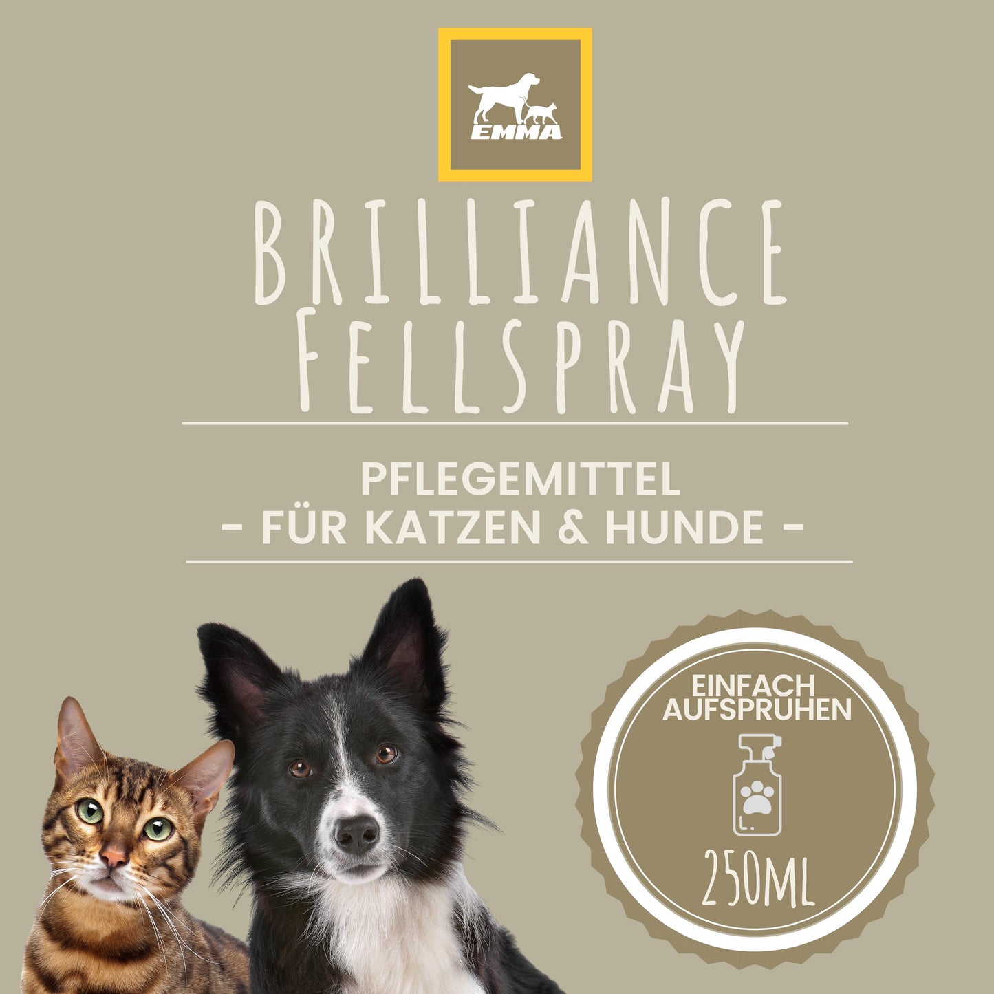 fellpflege entfilzungsspray hund katze 250ml