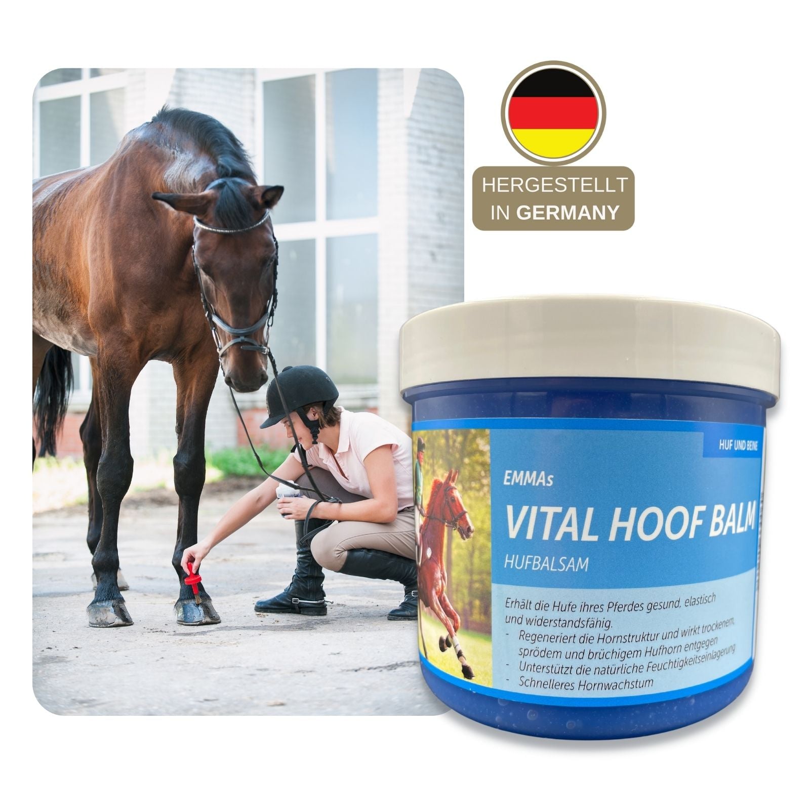 hufpflege huffett huföl pferde 500ml