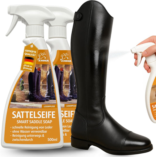 Sattelseife, Lederseife reinigt Glattleder 2x500ml