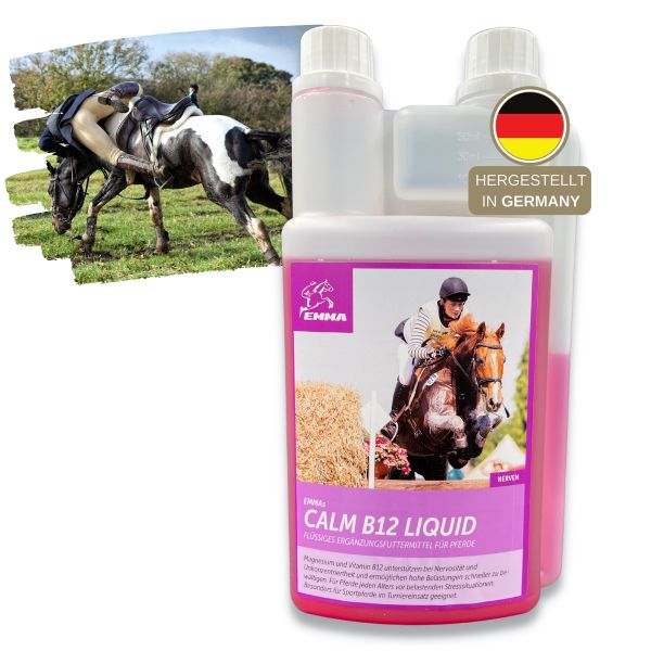 CALM Magnesium Vitamin-B12 Beruhigung Pferd 1L